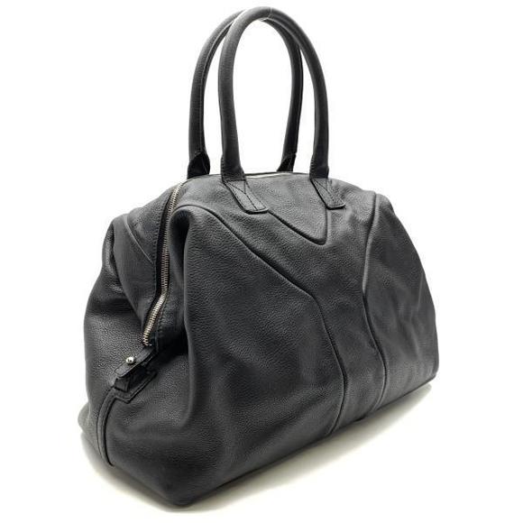 Yves Saint Laurent Leather Boston Tote Bag Black - Picture 2 of 10